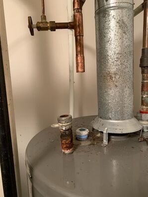Emergency Plumbing Services (Installed new pipe and re-soldered waterline together), in Arlington Heights, IL (2)