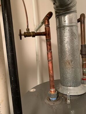 Emergency Plumbing Services (Installed new pipe and re-soldered waterline together), in Arlington Heights, IL (1)