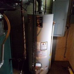 50 Gallon Water Heater Installation in Des Plaines, IL. (1)